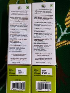 pack of 2 Mamaearth Hydra-Matte Crayon Transferpro