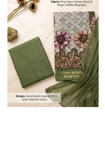 unstitched dress material