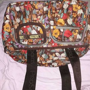 Floral Print Tote Bag