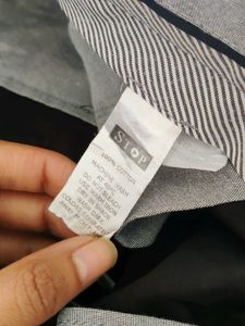 Stop Brand Men's Black Trouser