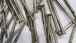 MS Silver Self Tapping Screws