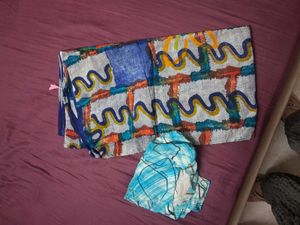 Colorful Abstract Print Dupatta