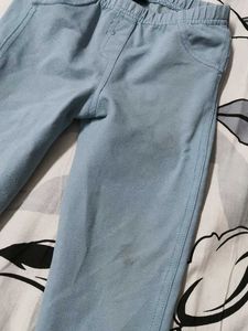 Juniors Girl Light Blue Kids Jeggings