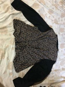 Indo western design shirt