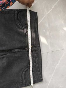 Women's Grey Denim Jeans