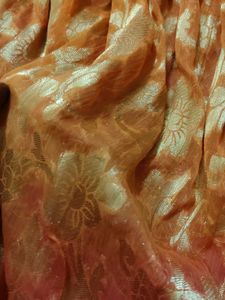 Beautiful Orange &amp; Pink dupatta