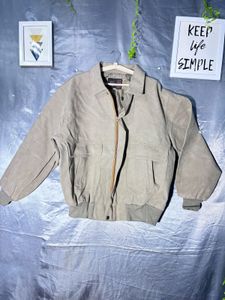 GV Emporio Suede/Faux Leather Jacket