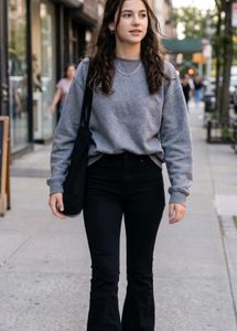 Black bootcut Jeans From zudio