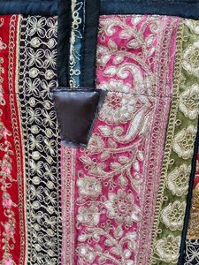 Embroidered Tote Bag
