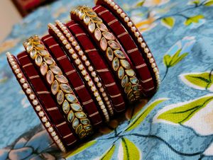 Handmade Bangle &amp; Earring Set