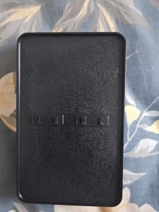 Black storage box