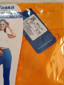 Alfassa Ankle Leggings - Orange