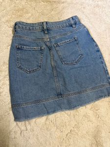 Y2K Denim Mini Skirt