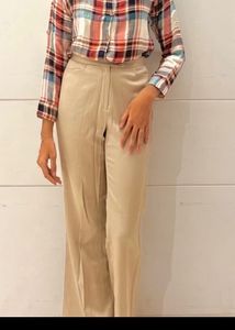 BEIGE FORMAL PANTS