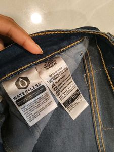 Men's Dark Wash Straight Fit Jeans
