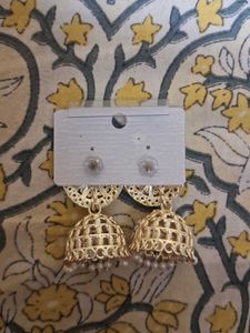 Kavya Art Jhumka Earrings