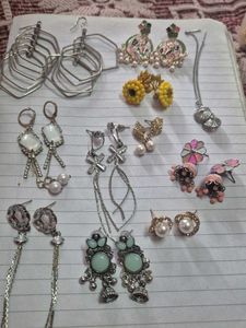Assorted Dangle & Stud Earrings