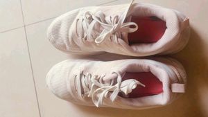 Women's pink Lace-Up sports shoes
