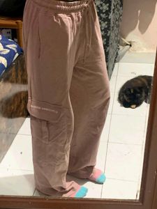 Pink Cargo baggy Pants