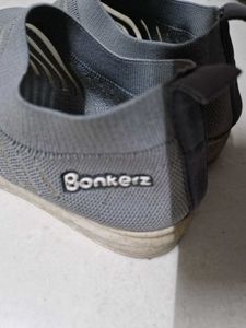 Comfortable Grey Slip-on Shoes