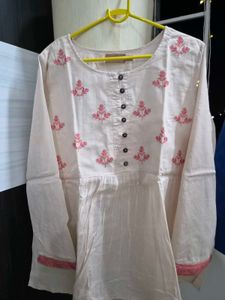 Elegant Beige Kurta Top