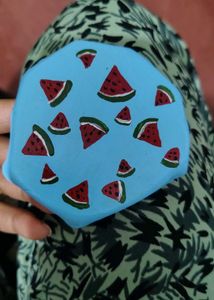 Hand-painted Watermelon Trinket Dish
