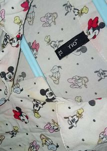 Mickey Mouse Print Shirt