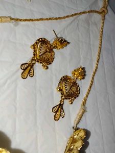 Gold Plated Necklace Set