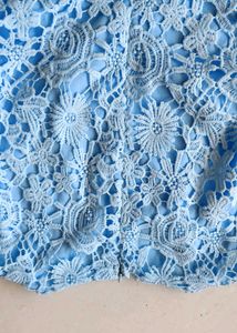 Light Blue Lace Dress