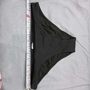 Classic Black😍 Textured Bikini Bottom