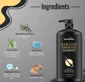 SmartDrops Keratin Smooth Shampoo