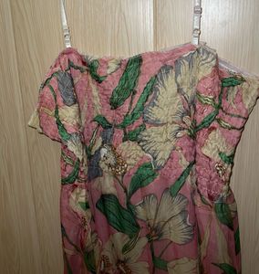 Flowy Floral Print Dress