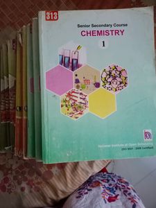 NIOS Science Stream Text Books With Lab Manuals Of Chemistry And Biology