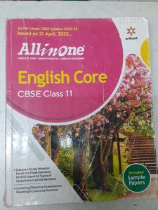 All in one English Core CBSE Class 11