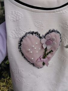 Cream clothing set for girls