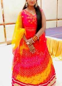 Bandhani Lehnga Choli