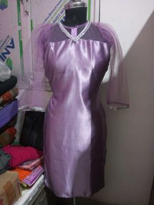 Elegant Lavender only Kurti duppata