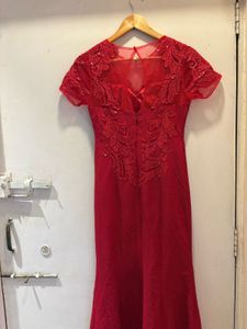 Stunning Red Evening Gown
