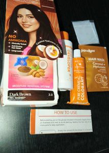 Paradyes Dark Brown Hair Color Kit