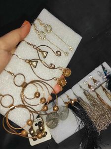 3 Pair Of Earrings Set