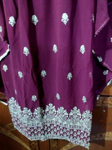 Nayra Cut Party Wear Embroidered Designer Dress