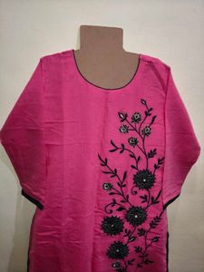 XXL Pink & Black  Only Kurta It's New