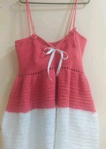 Boho Crochet Maxi Dress
