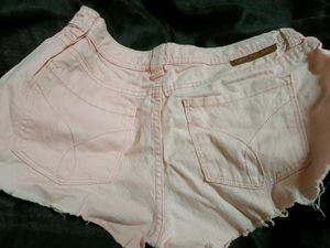 Pink Calvin Klein Denim Shorts