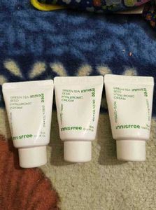 pack of 3, Green Tea Hyaluronic Cream