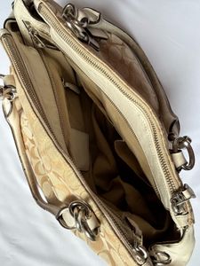 Coach Monogram Shoulder Bag