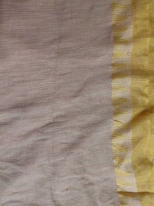 Elegant Beige &amp; Yellow dupatta full size