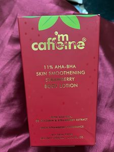 I'm Caffeinated Strawberry Body Lotion
