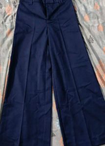 Classic Navy Wide Leg Pants