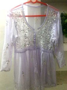 Gorgeous Lavender Kurti 💜**Color:** Light Lavende